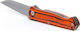 Flaminaire Paris FL316 Taschenmesser Orange in Hülle