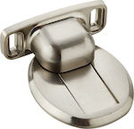 Door Stopper Magnetic Metallic Νίκελ Ματ 1pcs