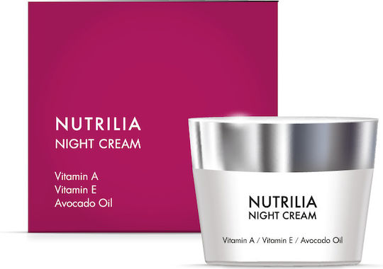 QS Professional Cremă de Față Hidratare și Reconstrucție de Noapte cu Aloe Vera 50ml