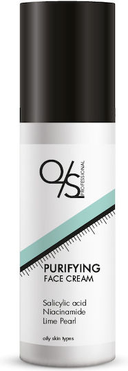 QS Professional Purifying Ενυδατική & Αναπλαστική Κρέμα Προσώπου Ημέρας κατά της Ακμής με Νιασιναμίδη 50ml