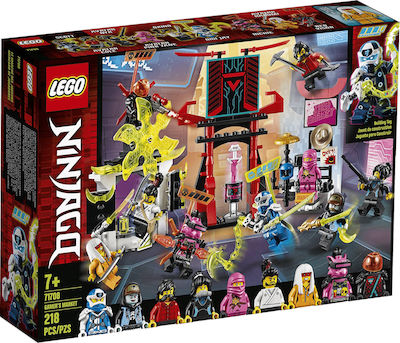 Lego Ninjago Gamer's Market pentru 7+ ani