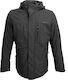 AGVpro Rapid Winter Men's Riding Jacket Softshell Waterproof Black