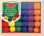 Melissa & Doug Бижута Primary Lacing Beads за Деца 3++ Години