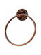 Gloria Victoria Single Wall-Mounted Bathroom Ring Copper
