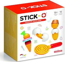 Magformers Joc de construcție magnetic Stick-O Cooking Set