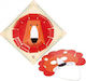 Hape Papier-Bauspielzeug Brave Lion Look für Kinder ab 4+ Jahre Jahren