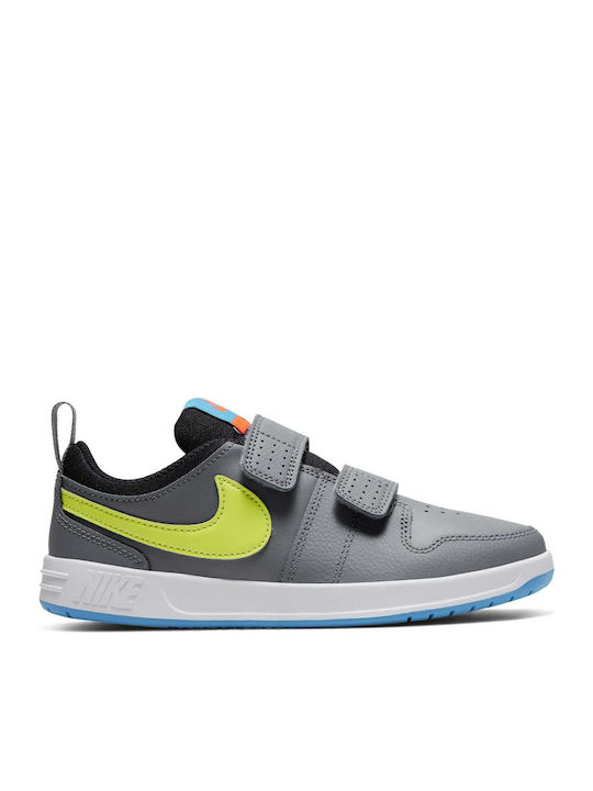 Boys Sneakers Nike Pico 5 Gray AR4161-074 Kids PS for