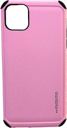 Motomo Tough Armor Back Cover Plastic Roz (iPho...