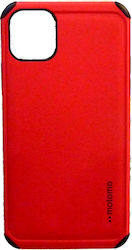Motomo Tough Armor Back Cover Plastic Roșu (iPh...