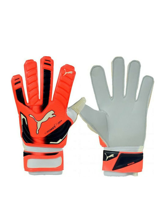 PUMA Evo Power Grip 2 Aqua Γάντια Τερματοφύλακα Ενηλίκων Πορτοκαλί