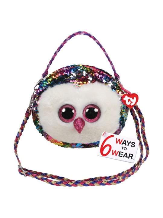 TY Boos Sequin Kids Bag Shoulder Bag Multicolored 22.9cmx5.1cmx16.5cmcm
