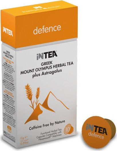 Inbeverages Κάψουλες Τσάι Defence Ελληνικό Του Βουνού Συμβατές με Μηχανή Nespresso 10caps