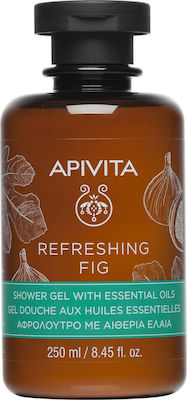 Apivita Refreshing Fig Schaumbad in Gel mit ätherischen Ölen (1x250ml) 250ml