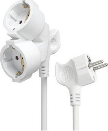 SAS Extension Cable Cord 3 x 1.5mm²/10m White