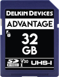 Delkin Advantage SDHC 32GB Clasa 10 V30 UHS-I