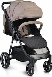 Cangaroo Sindy 2 in 1 Verstellbar 2 in 1 Baby Kinderwagen Geeignet für Neugeborene Beige 107489