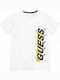 Guess Kids' Blouse Short Sleeve White