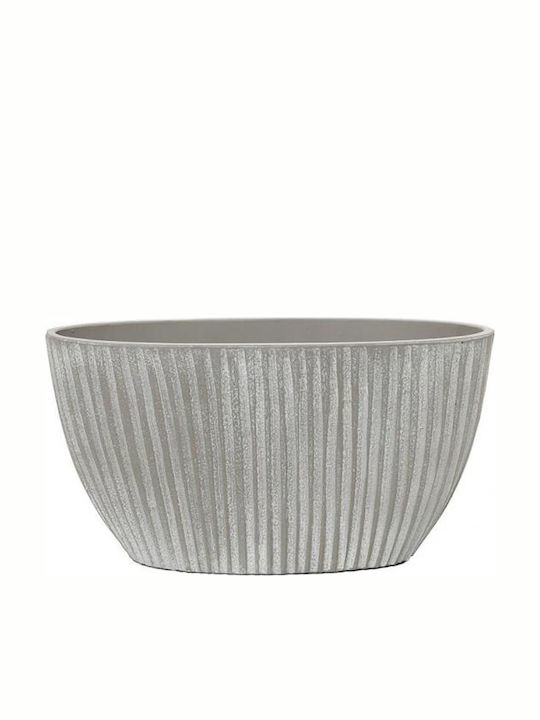 Espiel Decorative Bowl Gray 37x37x20cm