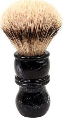 Yaqi Shaving Silvertip Black Shaving Brush with Badger Bristle 24mm