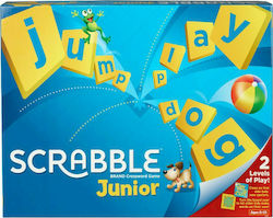 Mattel Board Game Scrabble Junior for 2-4 Players 6+ Years Y9735 (EN)