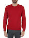 Hugo Boss Men's Long Sleeve Sweater Burgundy