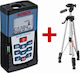 Bosch Laser Distance Meter Μετρητής Αποστάσεων DLE70 + Τρίποδο BS150 with Range up to 70m