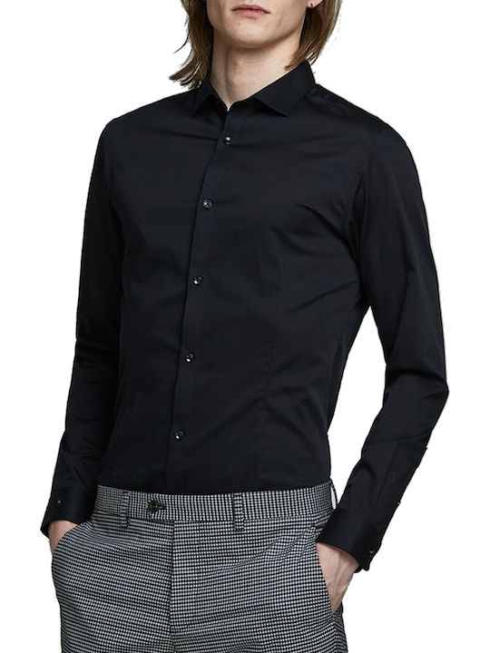 Jack & Jones Μακρυμάνικo Πουκάμισο σε Στενή Γρα...