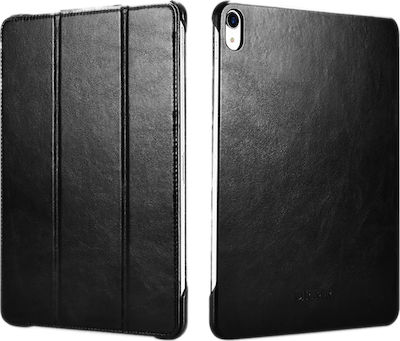 iCarer Vintage Flip Cover Black (iPad Pro 2018 11") RID710-BK