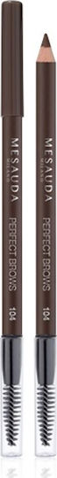Mesauda Milano Perfect Brows Pencil Pencil for Eyebrows in Brown Shade