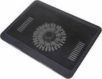 N191 Cooling Pad for Laptop up to 17" with 1 Fan and Lighting