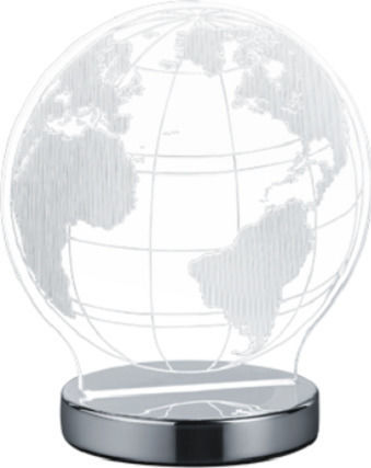 Trio Lighting Dekorative Tischlampen Globe LED Warmes Weiß Trio Lighting Dekorative Tischlampen Globe LED Warmes Weiß