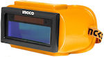 Ingco Ηλεκτρονικά Γυαλιά Ηλεκτροκόλλησης Οπτικού Πεδίου 95x31mm Πορτοκαλί