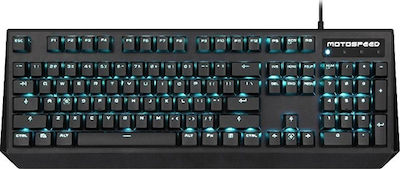 Motospeed K95 Gaming Mechanical Keyboard with Outemu Black Switch and Backlit Key (Greek)