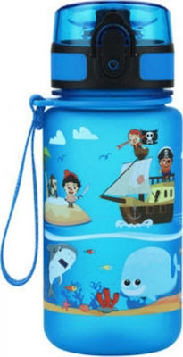AlpinPro Sticlă pentru Copii Pirați Plastic Albastru 350ml
