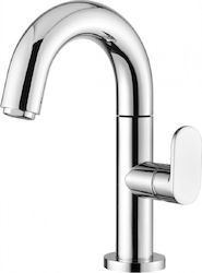 Armando Vicario Slim Mixing Sink Faucet Silver Armando Vicario Slim Mixing Sink Faucet Silver