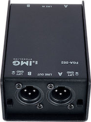 IMG Stageline FGA-202 Пасивен DI Box 2 Канала IMG Stageline FGA-202 Пасивен DI Box 2 Канала