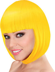 Lou Lou Wig Yellow Carnival Wig Square Yellow