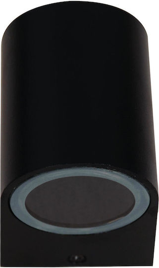 ARlight CT 8231 BK Spot de exterior montat pe perete GU10 IP44 Dublu Fascicul 8x6εκ.