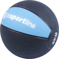 inSPORTline Medicine Ball 22cm 4kg Blue