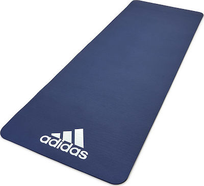 Adidas Στρώμα Γυμναστικής Yoga/Pilates Μπλε (173x61x0.7cm)