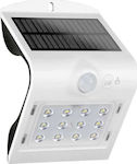 Elmark Wall Mounted Solar Light 1.5W 200lm with Motion Sensor and Photocell IP54