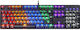 Motospeed K96 Gaming Tastatură mecanică cu Maro personalizat switch-uri și iluminare RGB