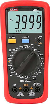 Uni-T Digitales Multimeter mit AC / DC / Widerstand / Kapazität / Temperaturmessung UT39A+ 1561