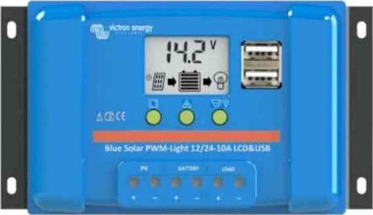 Victron Energy BlueSolar PWM-LCD&USB 48-20 Controler de încărcare solară 48V 20A