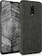 Kalibri Back Cover Ξύλινο Μαύρο (OnePlus 6T)