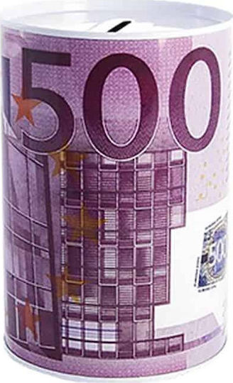 Euro 96-766 Money Box Metal Purple 13x13x12cm