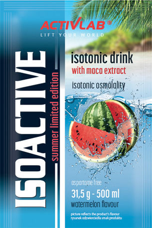 ActivLab IsoActive Isotonic Drink with Maca Extract Καρπούζι 20 x 31.5gr