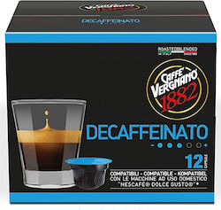 Caffe Vergnano 1882 Espresso Decaffeinato Decafeinizat 12capace