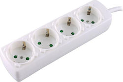 Electropack Steckdosenleiste 4 Steckdosen mit Kabel 1,5m Electropack Steckdosenleiste 4 Steckdosen mit Kabel 1,5m