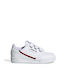 Continental 80 CF C Kinder Sneakers mit Klettverschluss Cloud White / Scarlet